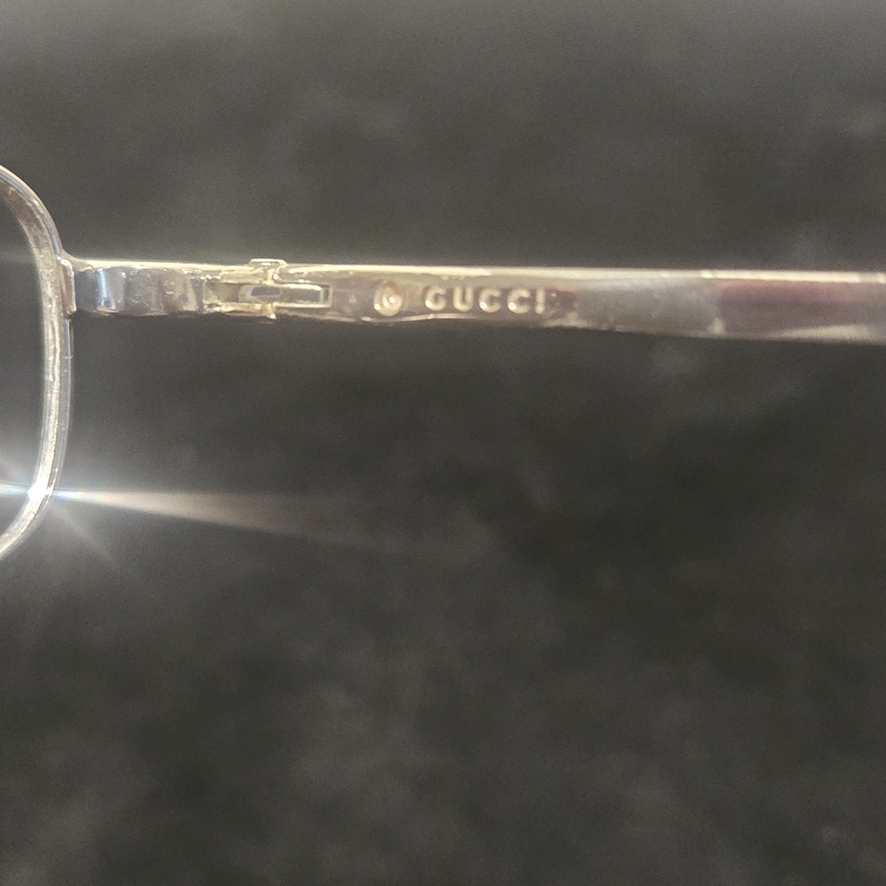 Vintage Gucci Rectangular Square Glasses Frame - image 5